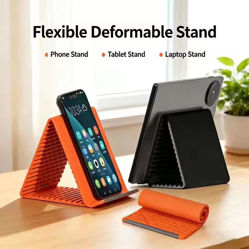 Laptop Accessories Organizer - Soporte Plegable y Flexible para Teléfono