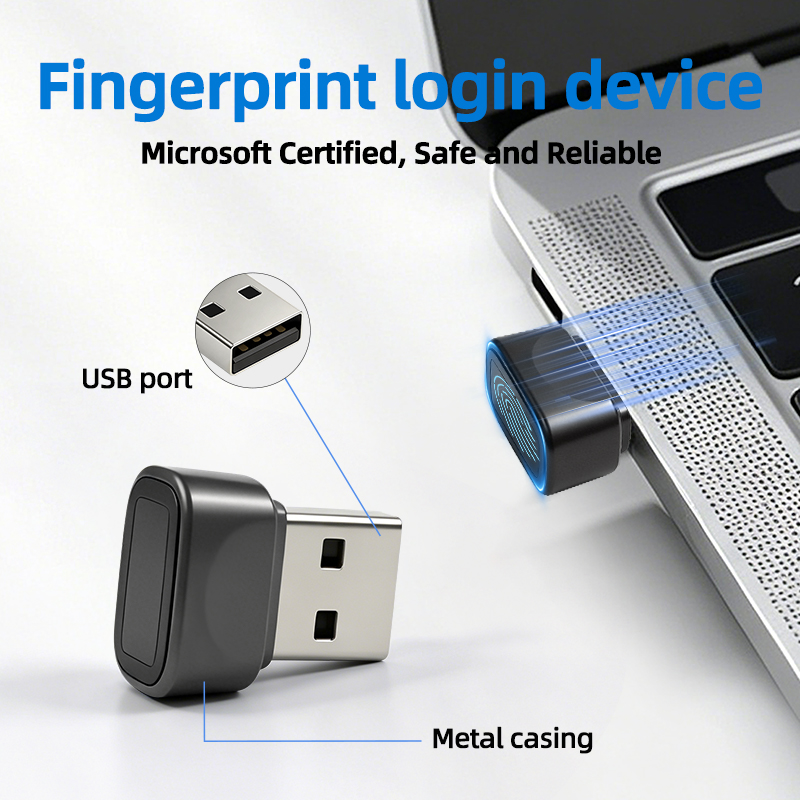 Fingerprint Reader Usb - Lector biométrico de huellas dactilares, escáner
