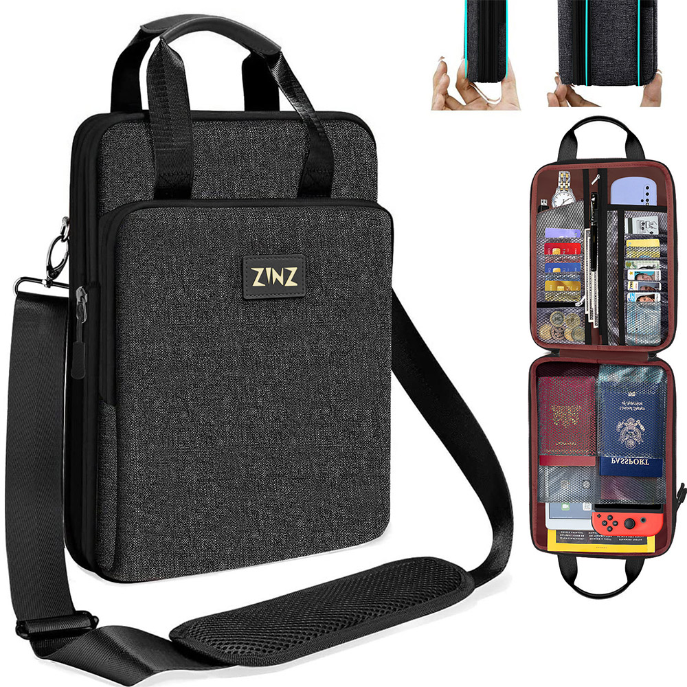 Laptop Accessories Box - Bolso de hombro para portátil de