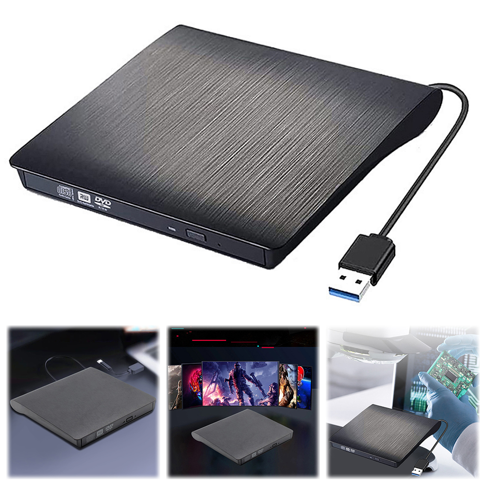 Laptop Accessories Box - Caja de disco óptico externo USB