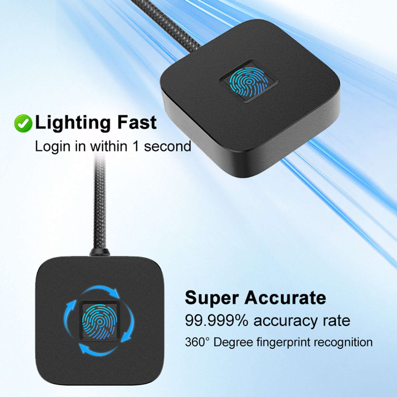 Fingerprint Reader Usb - Lector de huellas dactilares USB con