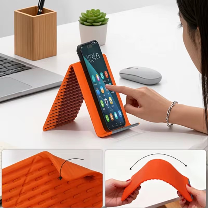 Laptop Accessories Organizer - Soporte de silicona plegable y flexible
