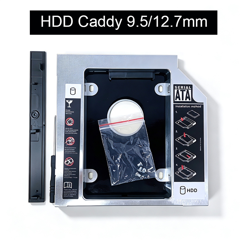 Adaptador HDD SSD Caddy interf - Laptop Accessories Organizer reseña y precio