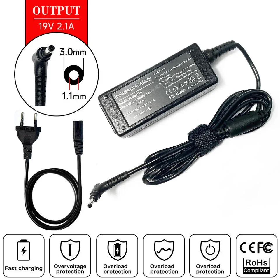Cargador adaptador de CA para  - Laptop Accessories Shop reseña y precio
