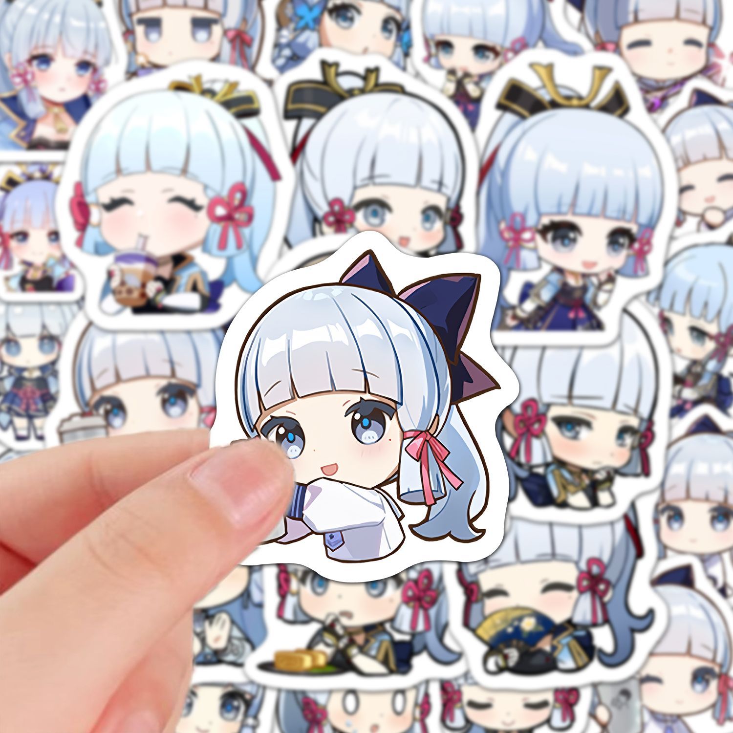 Kamisato Ayaka - 60 Pegatinas  - Laptop Accessories Stickers reseña y precio