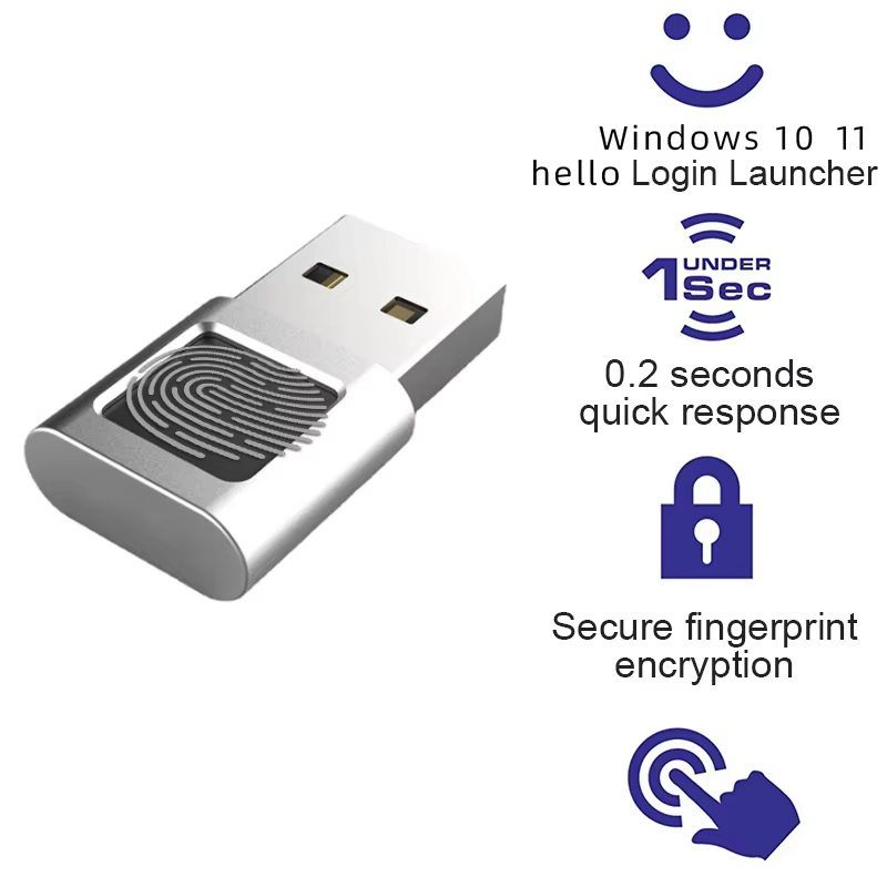 Lector de huellas dactilares U - Fingerprint Reader Usb reseña y precio