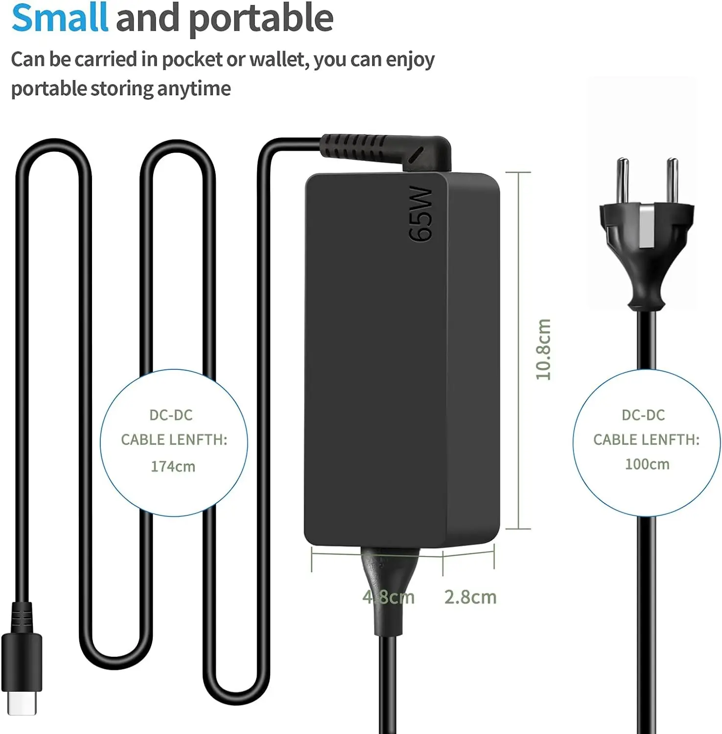 Cargador de CA para portátil,  - Laptop Accessories Shop reseña y precio