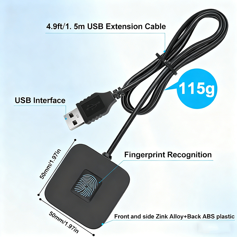 Lector de Huellas Dactilares U - Fingerprint Reader Usb reseña y precio