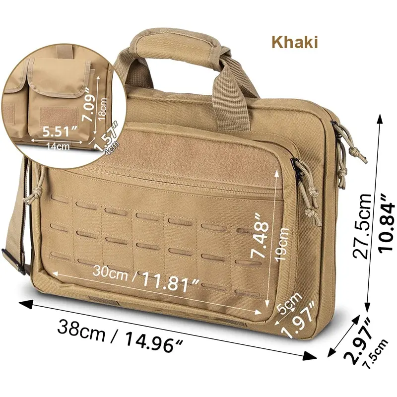 Bolsa de arma táctica bloqueab - Laptop Accessories Box reseña y precio