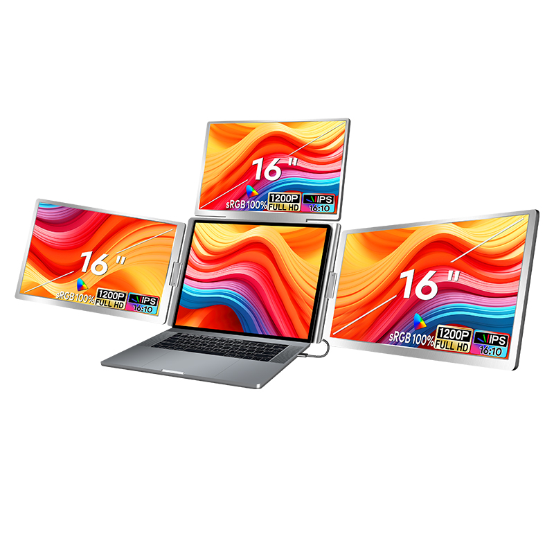 Nuevo Monitor Portátil Cuádrup - Monitor Portable Usb reseña y precio