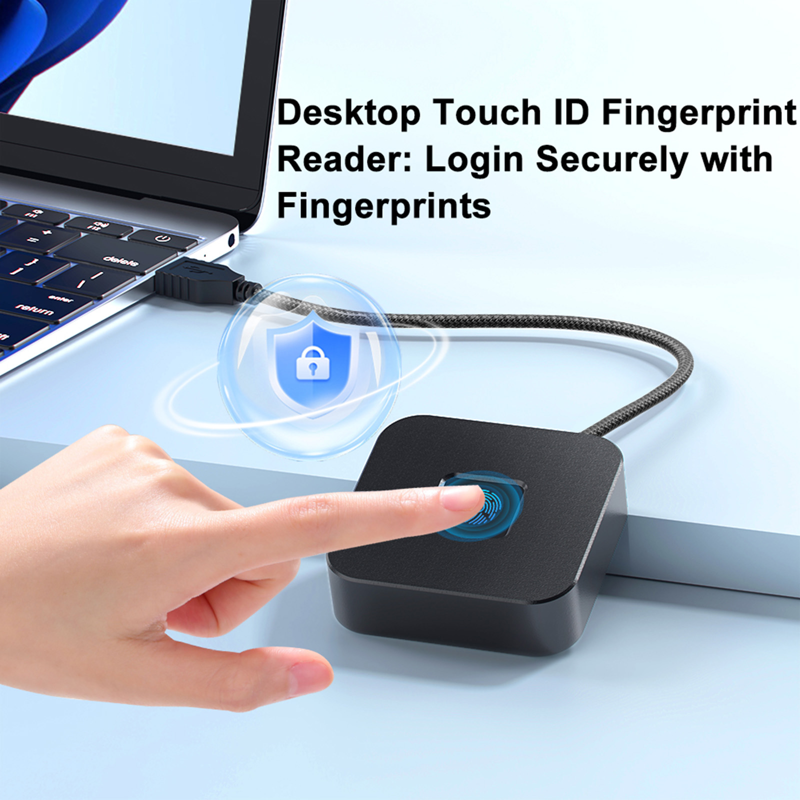 Lector de huellas dactilares U - Fingerprint Reader Usb reseña y precio