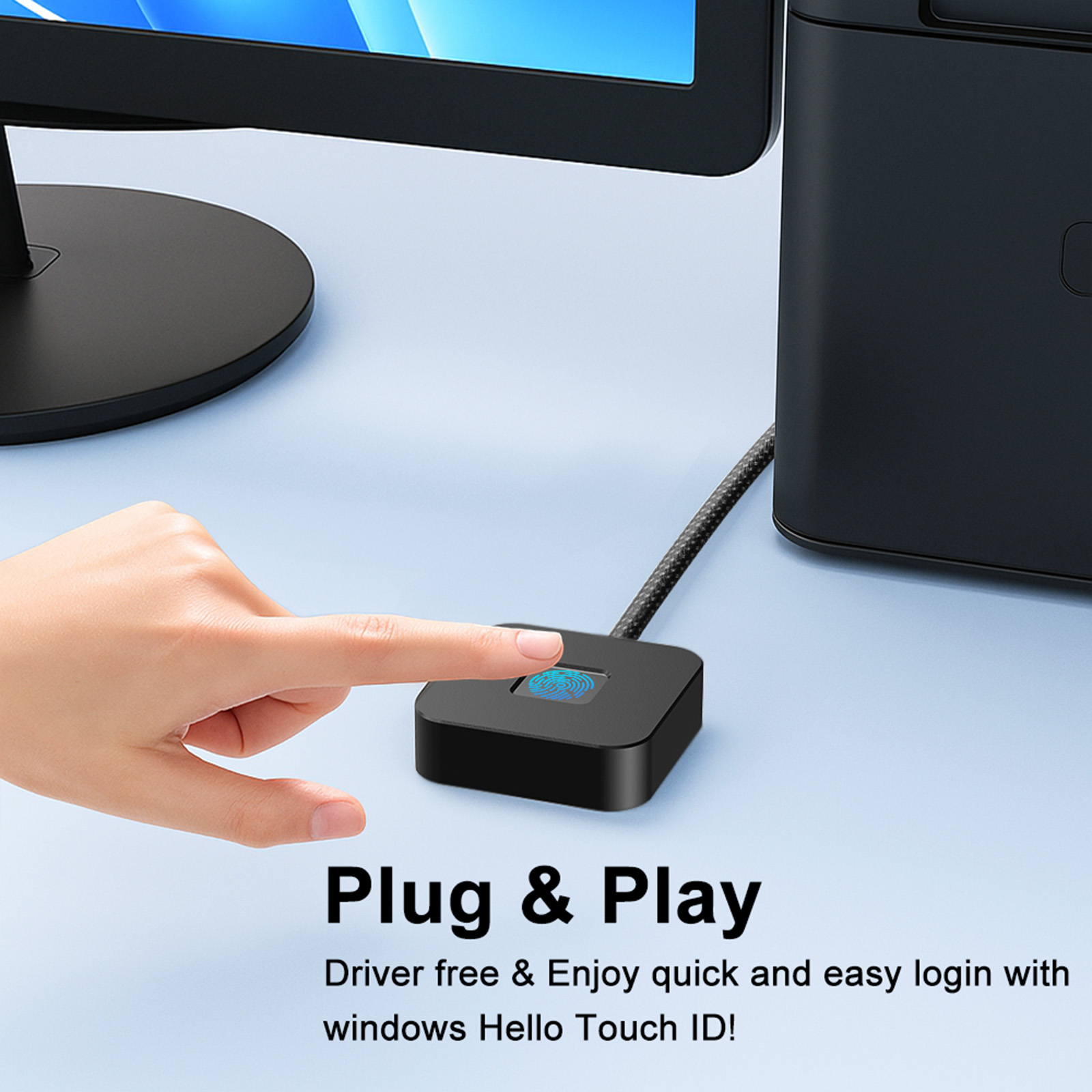 Lector de huellas dactilares U - Fingerprint Reader Usb reseña y precio