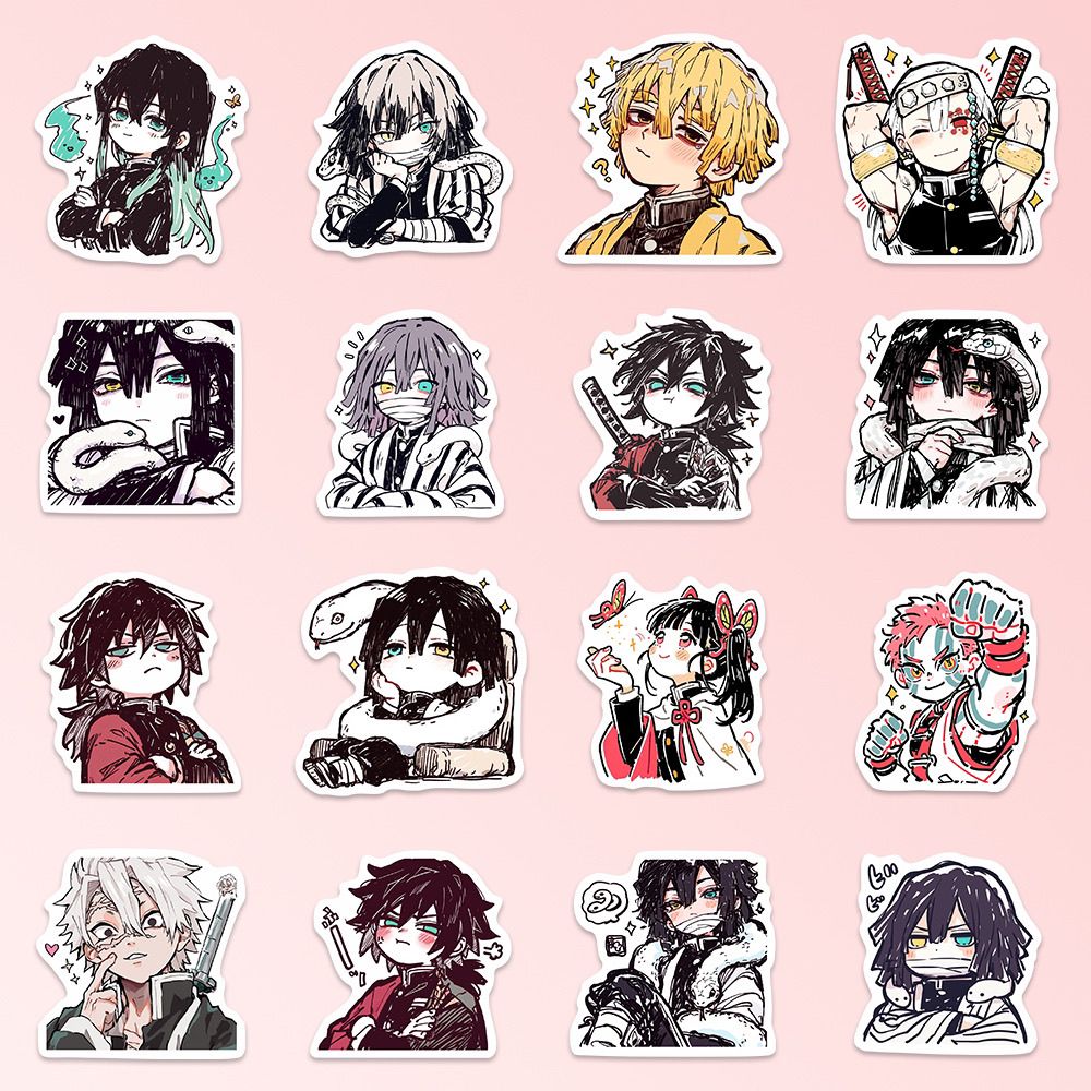 55 Uds Demon Slayer Kamado Tan - Laptop Accessories Stickers reseña y precio
