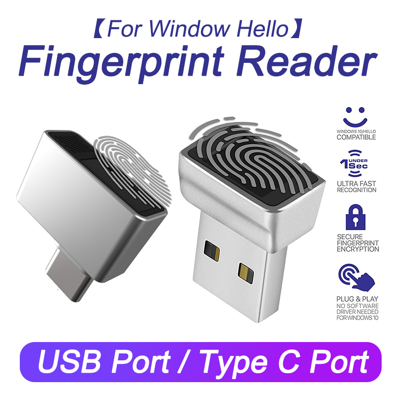 Escáner biométrico tipo C/USB, - Fingerprint Reader Usb reseña y precio