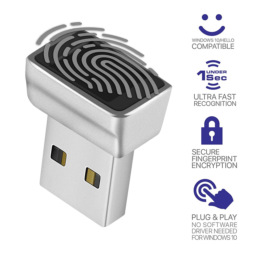 Escáner biométrico tipo C/USB, - Fingerprint Reader Usb reseña y precio