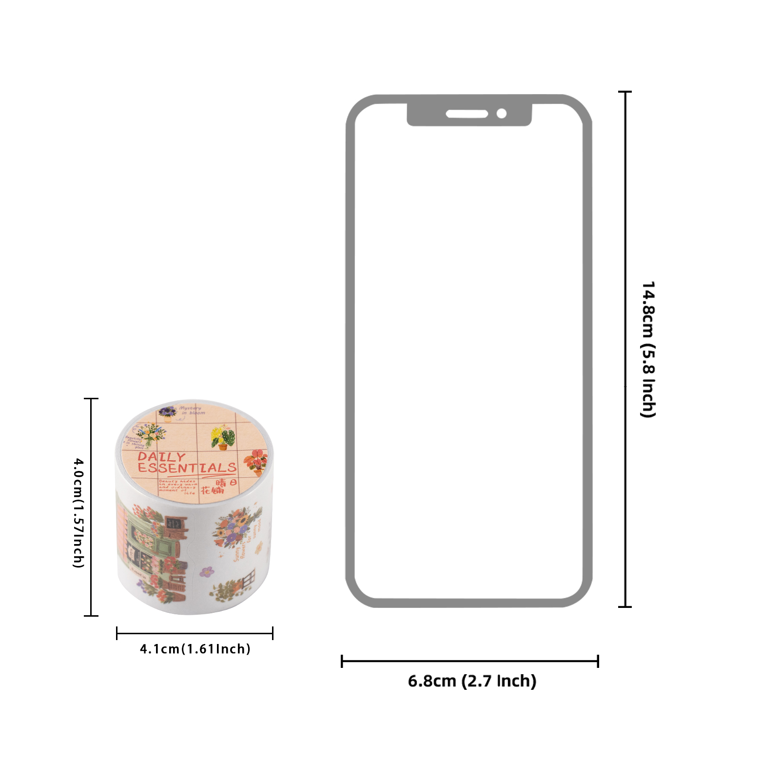 Etori Life Cinta adhesiva deco - Laptop Accessories Shop reseña y precio