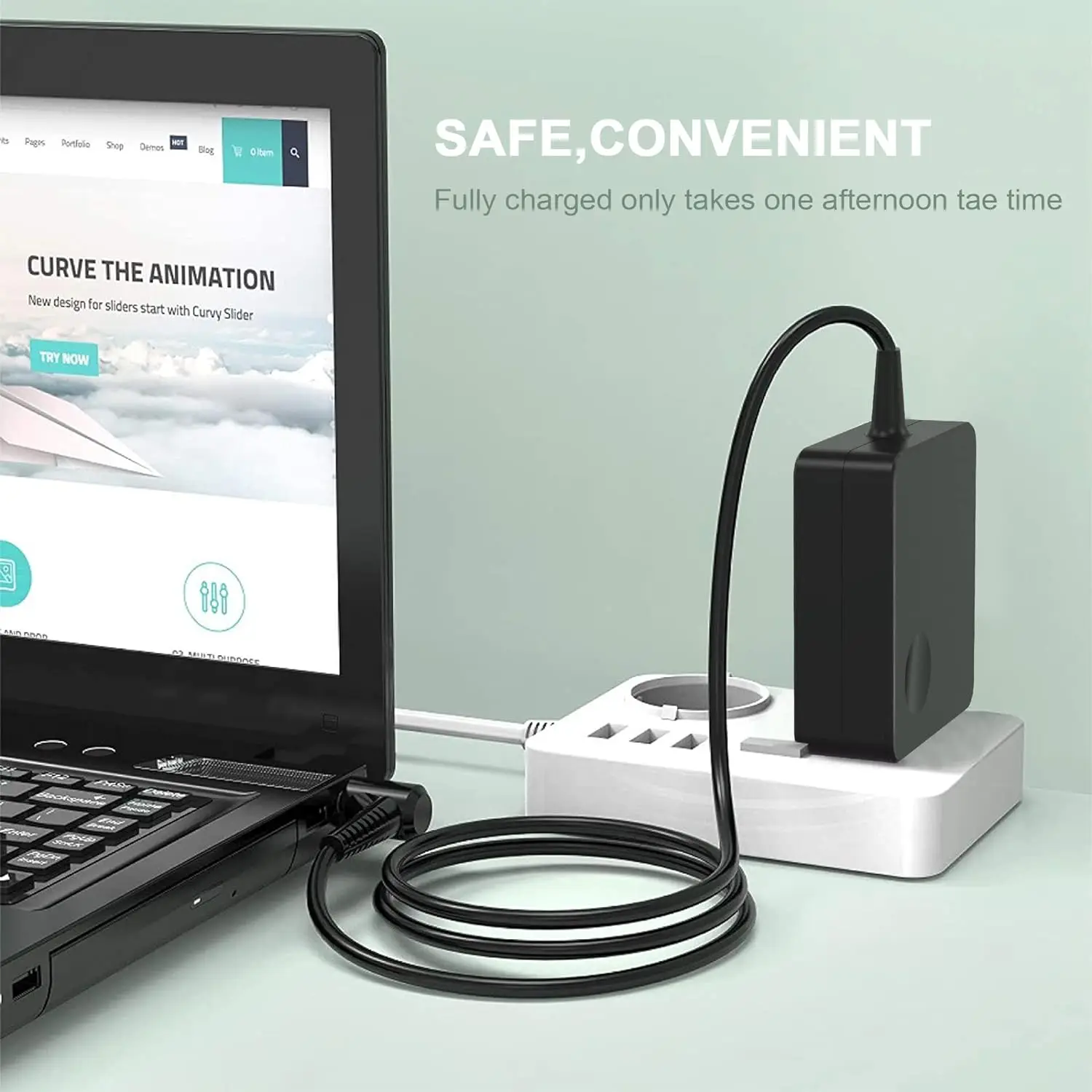 Adaptador de cargador de CA pa - Laptop Accessories Shop reseña y precio