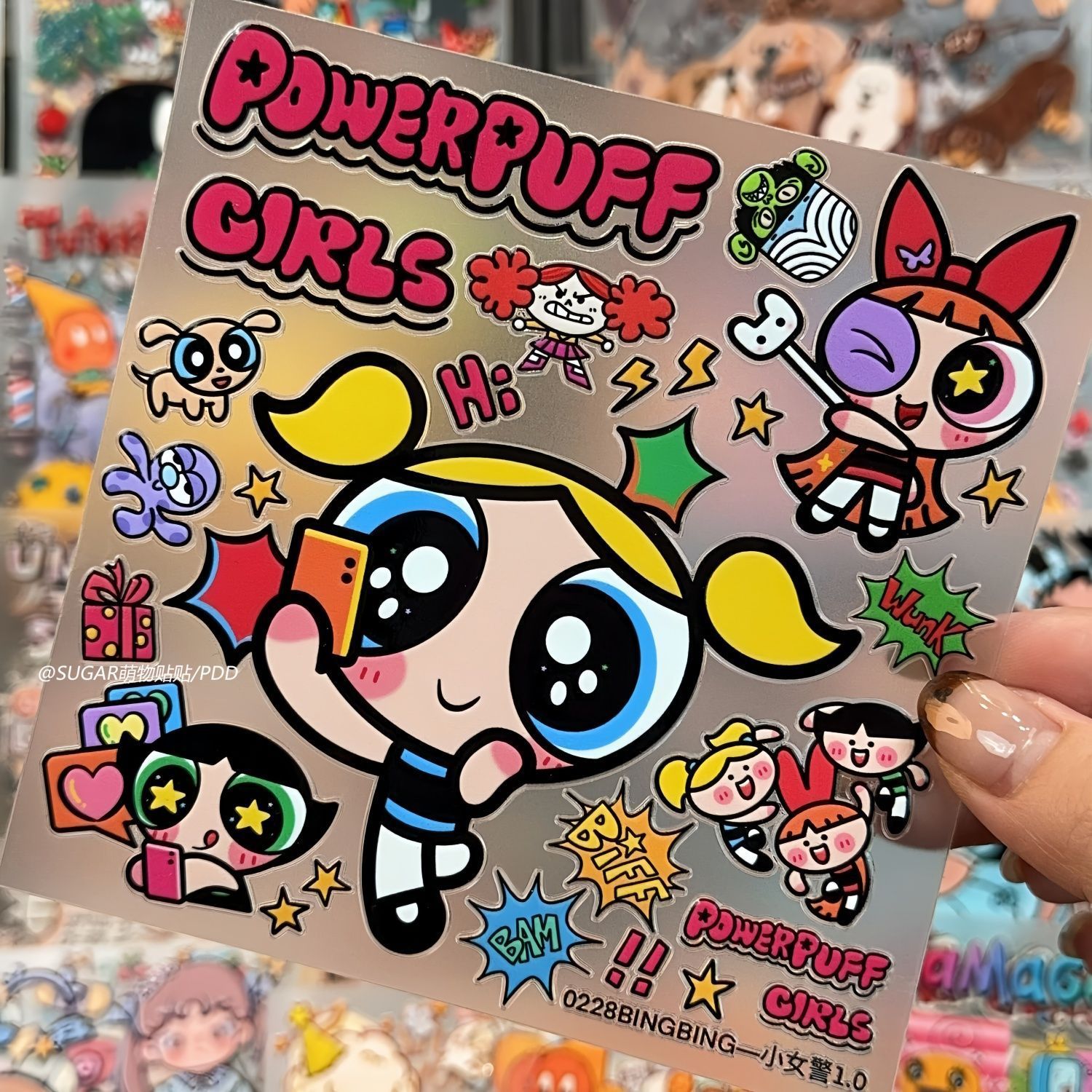 Hojas de Adhesivos de Personaj - Laptop Accessories Stickers reseña y precio