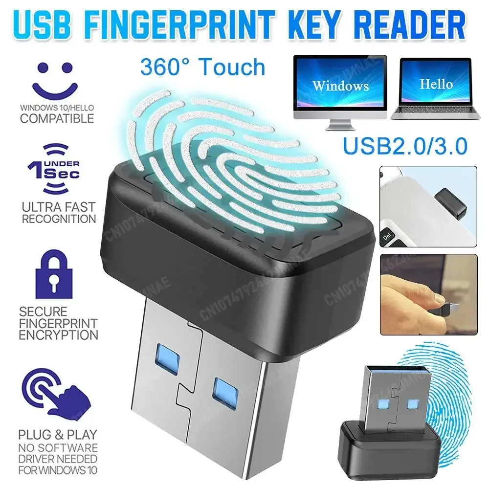 Lector de huellas dactilares U - Fingerprint Reader Usb reseña y precio
