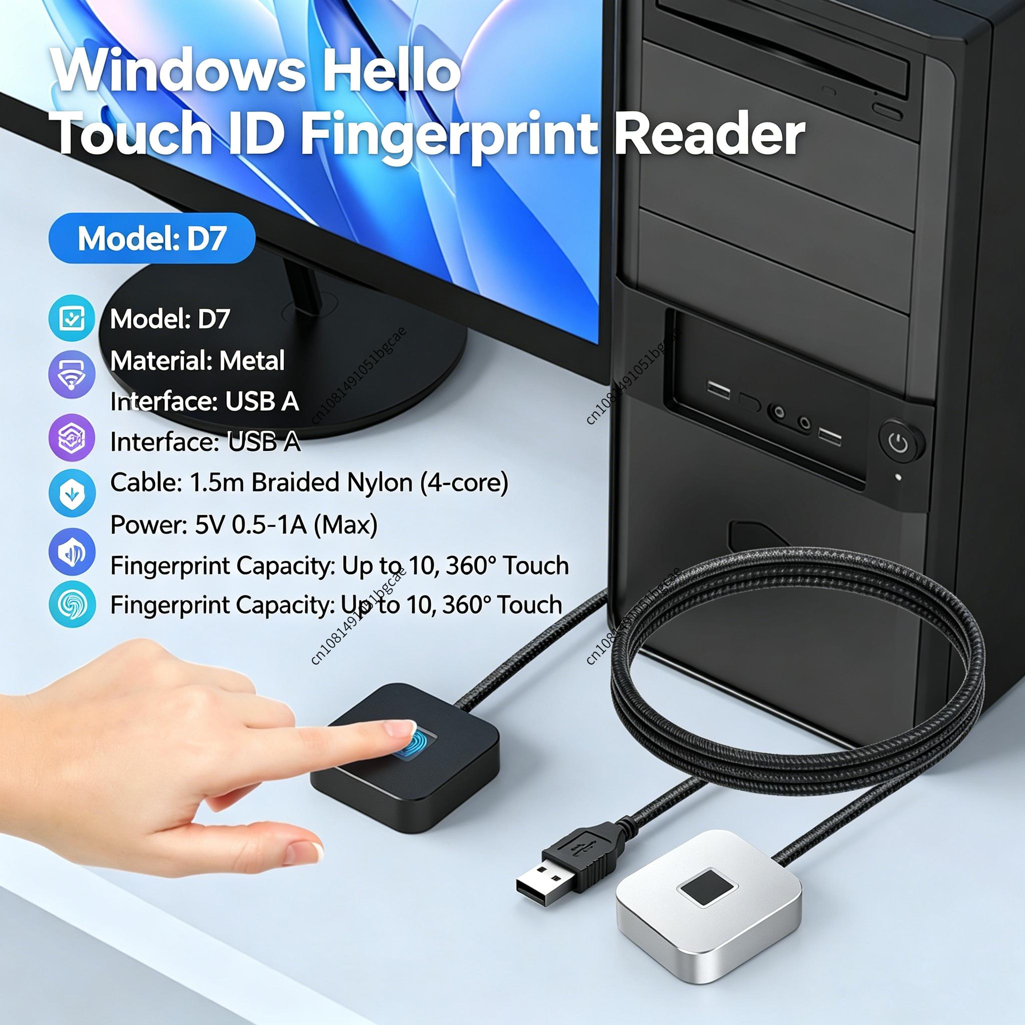 Lector de huellas dactilares U - Fingerprint Reader Usb reseña y precio