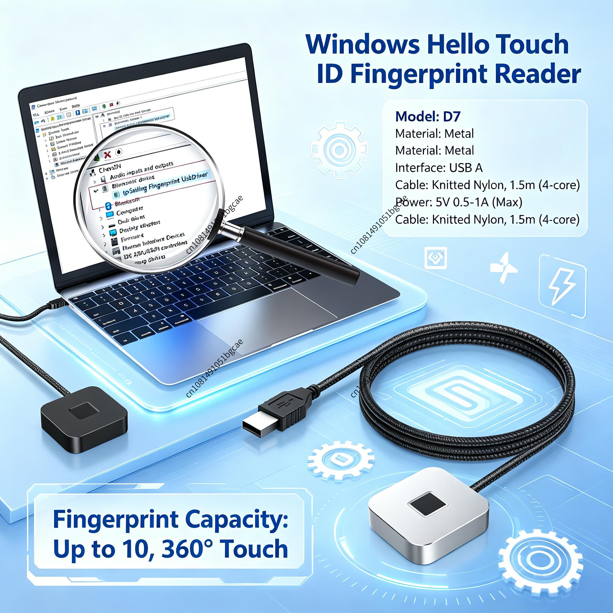 Lector de huellas dactilares U - Fingerprint Reader Usb reseña y precio