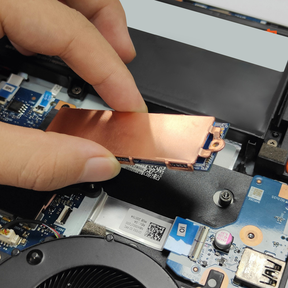Enfriador de Metal para SSD co - Laptop Accessories Cooling Pad reseña y precio