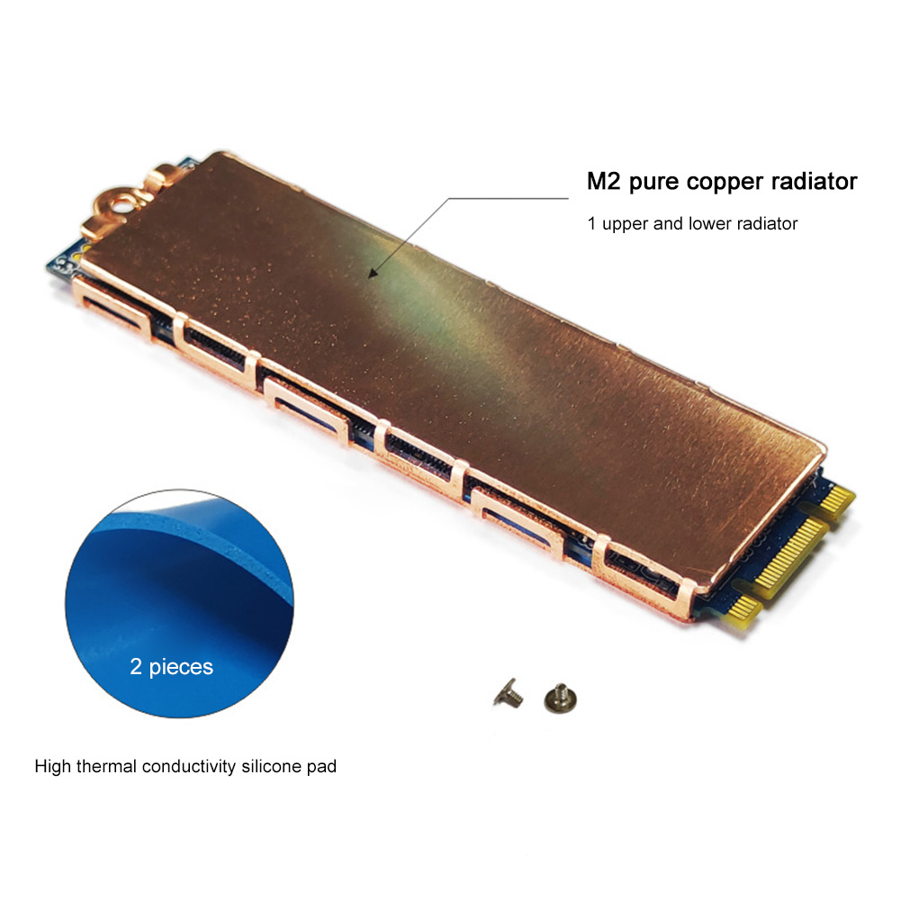 Enfriador de Metal para SSD co - Laptop Accessories Cooling Pad reseña y precio