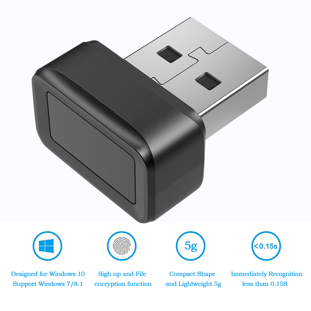 Lector de llaves de huellas da - Fingerprint Reader Usb reseña y precio