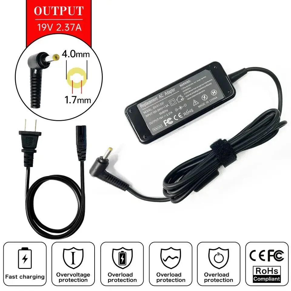 19V 2.37A 45W 4.0mm * 1.7mm Ca - Laptop Accessories Shop reseña y precio