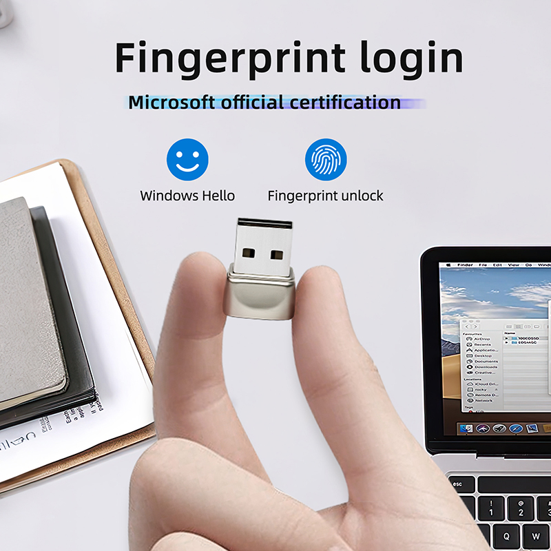Mini bloqueo biométrico de ini - Fingerprint Reader Usb reseña y precio